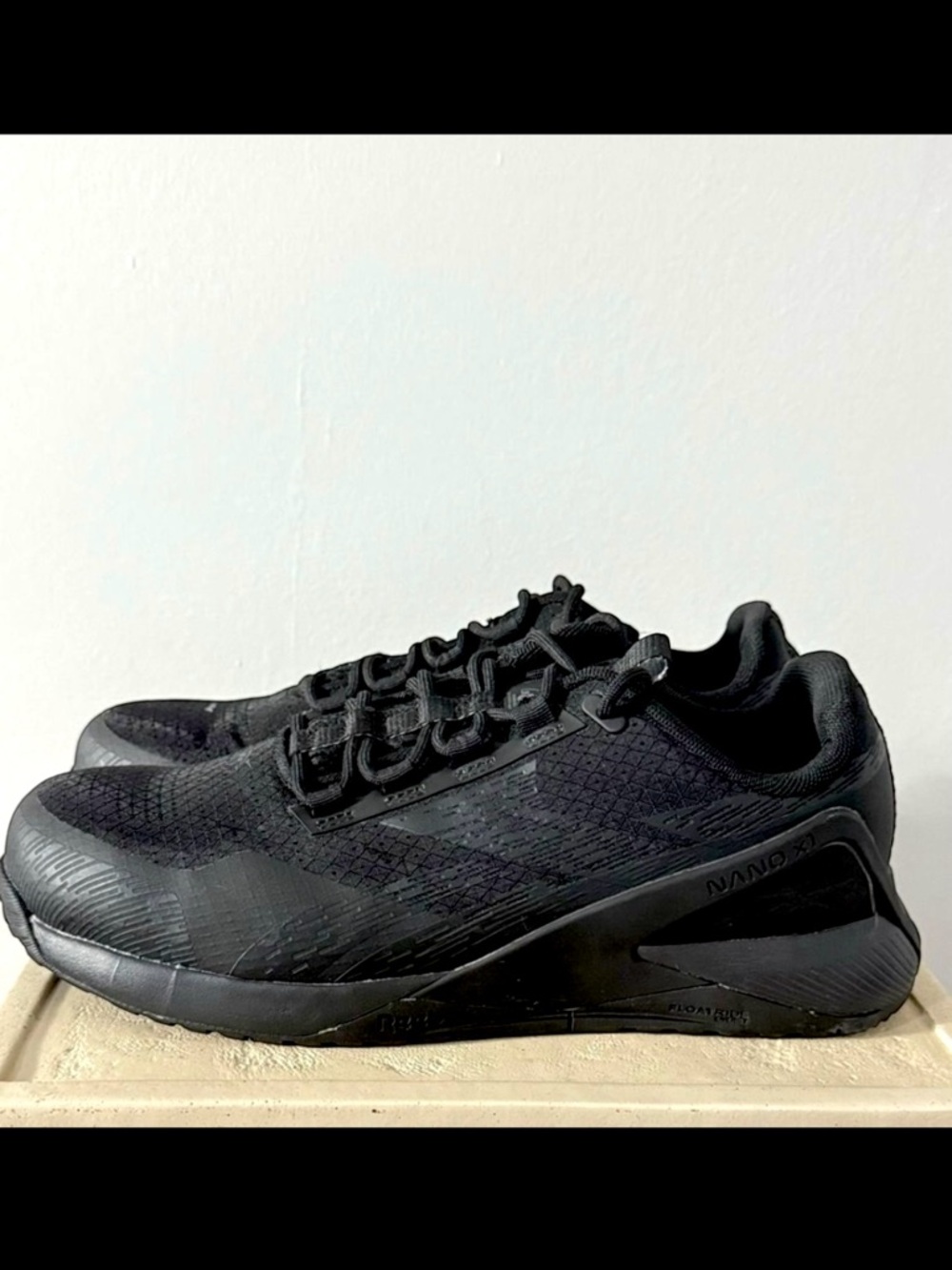 Reebok Nano X1 Black Composite Toe Safety Work Sneakers EH Shoes 8.5 Wide